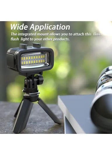 40m Underwater Light For GoPro Camera Waterproof LED Video Diving SL-100