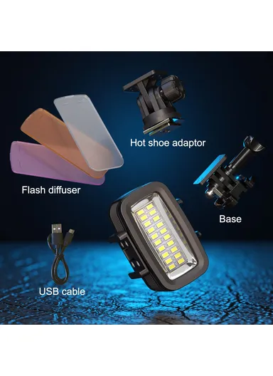 40m Underwater Light For GoPro Camera Waterproof LED Video Diving SL-100
