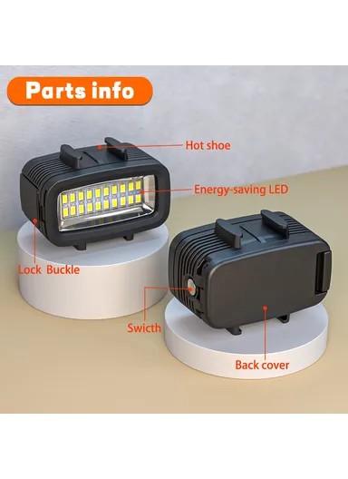 40m Underwater Light For GoPro Camera Waterproof LED Video Diving SL-100