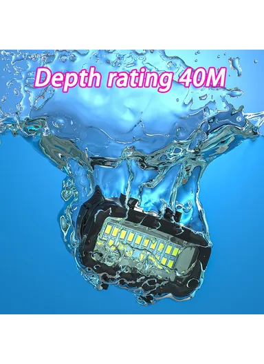 40m Underwater Light For GoPro Camera Waterproof LED Video Diving SL-100