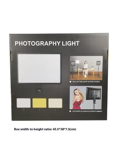 LED Photography Light Panel Fill Light Live Streaming Video Soft Light A111 - EU Plug