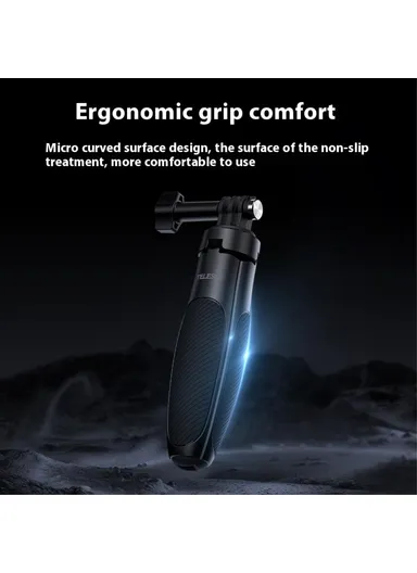 S1-MNP-01 Mini Selfie Stick 2 In 1 15-40cm Extendable Aluminum Alloy Tripod Stand