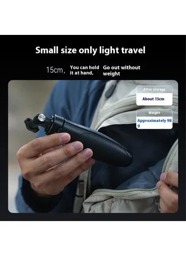 S1-MNP-01 Mini Selfie Stick 2 In 1 15-40cm Extendable Aluminum Alloy Tripod Stand