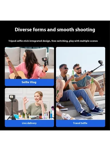S1-MNP-01 Mini Selfie Stick 2 In 1 15-40cm Extendable Aluminum Alloy Tripod Stand