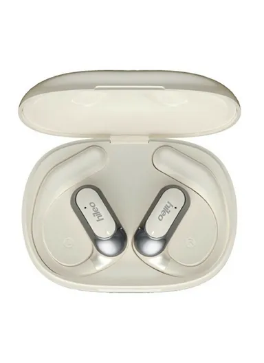 Open-Ear Bluetooth-compatible Headphones Stereo Music Wireless Headset Hi95 - Beige