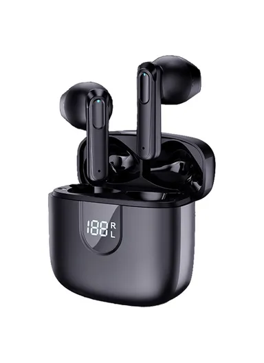 Smart Voice Translation Earbuds Bluetooth-Compatible Semi In-Ear Headphones 150 Languages Wireless Earphones A18