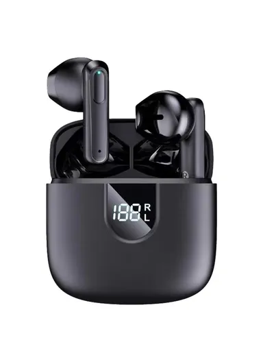Smart Voice Translation Earbuds Bluetooth-Compatible Semi In-Ear Headphones 150 Languages Wireless Earphones A18
