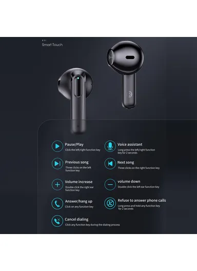 Smart Voice Translation Earbuds Bluetooth-Compatible Semi In-Ear Headphones 150 Languages Wireless Earphones A18