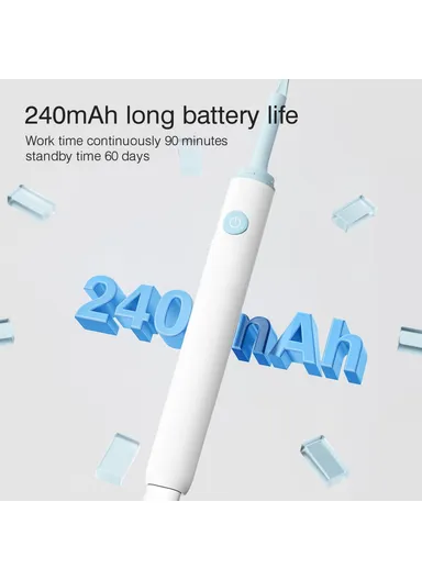 FIND B Visual Ear Wax Removal Tool Visual Ear Cleaner Digital Otoscope with Ear Cleaning Tool - White