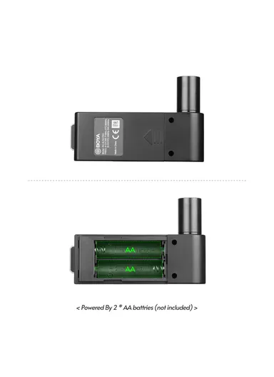 UHF Wireless Microphone System Transmitter+XLR Plug-on Receiver LCD Display 48 Channels 50M Effective Range Lavalier Mic BY-WM8 Pro-k7
