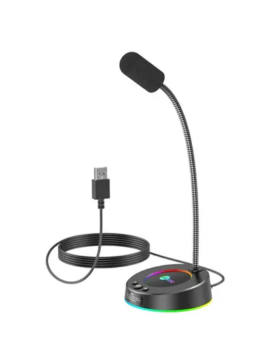 USB Microphone RGB Color Computer Laptop Microphone MC01S