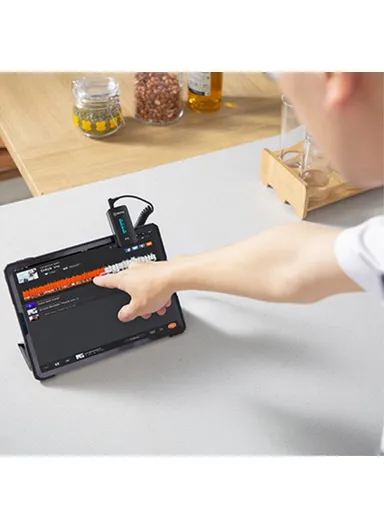 Mini Wireless Lavalier Microphone Video Recording Lapel Clip Mic with Charging Case BY-XM6-K1