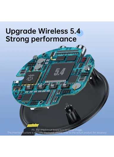 Wireless Audio Adapter 2 in 1 Receiver / Transmitter with RGB Ambient Light Support, AUX / RCA / TF Card NFC BT 5.4