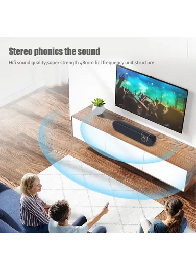 Retro Bluetooth-compatible Wireless Speaker Vintage Portable Outdoor Speaker Support TF / AUX  L102 - Black