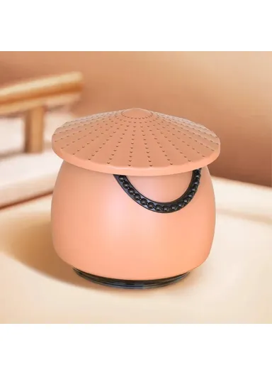 Mini Portable Bluetooth-compatible Speaker, IPX7 Waterproof, Subwoofer Metal Speaker (CE) A123 - Red