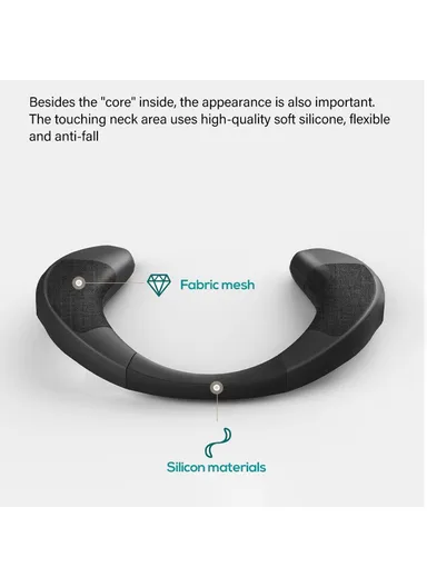 Portable Bluetooth-compatible V5.0 Wireless Speaker Support TF Card Deep Bass Neck Mounted Speaker