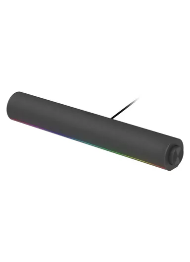 Computer Speaker RGB Light Bluetooth-compatible 5.0 Four Unit Two Channel Stereo Soundbar Built-In Mic