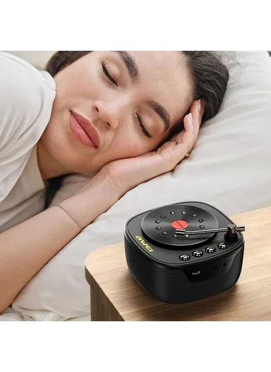 AWEI KA26 White Noise Bluetooth-compatible Speaker TWS Subwoofer Sleep Aid with 12 Soothing Sounds