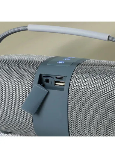 Wireless Bluetooth-compatible Speaker Portable TWS Subwoofer with Handle TG-668- Red