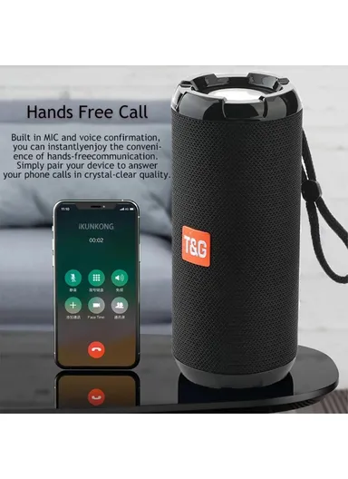 1200mAh Portable Waterproof Wireless Bluetooth Speaker TG621 - Camouflage