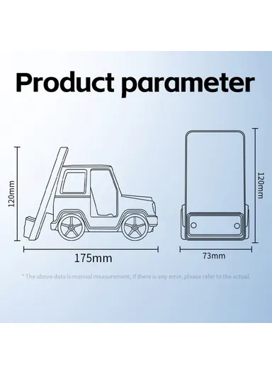 15W 6-in-1 Car Shape Desktop Wireless Charger Bluetooth-compatible Speaker Clock Atmosphere Light G63 - White