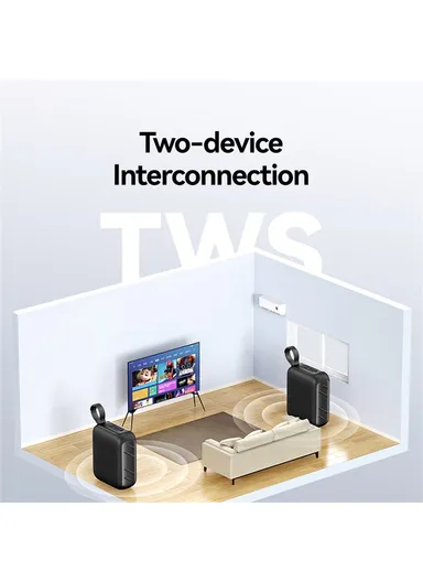 Bluetooth-compatible Speaker Portable Wireless, Bluetooth-compatible 5.3, TWS Pairing YX015