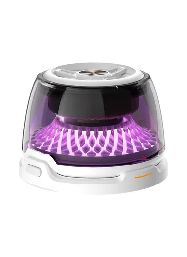 Portable Bluetooth-compatible Speaker 15W Magnetic Wireless Charger Subwoofer with RGB Ambient Light R9 - White