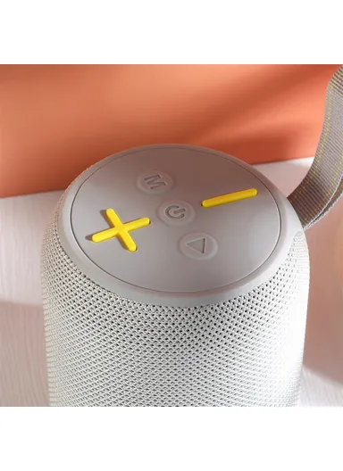 Portable Rechargeable Boombox Bluetooth-Compatible Speaker FM Radio Support U-Disk TF Card TG673 - Black