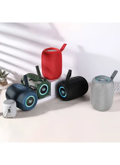 High Volume Bluetooth-Compatible Speaker Wireless Portable Bass Subwoofer Support TF Card U-Disk TG678 - Camouflage