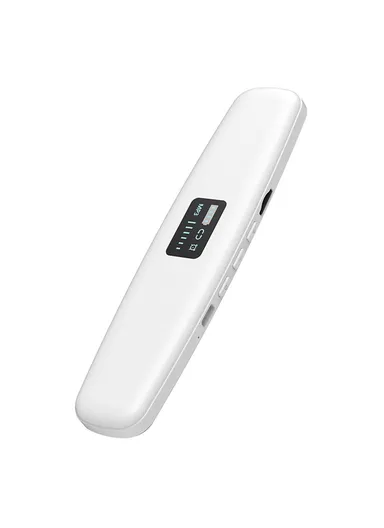 Smart Sleep Aid Under-Pillow Music Box, Bone Conduction Wireless Bluetooth-Compatible Speaker SMB-06 - White