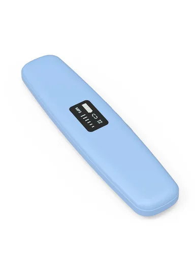 Smart Sleep Aid Under-Pillow Music Box, Bone Conduction Wireless Bluetooth-Compatible Speaker SMB-06 - Blue