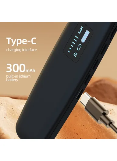 Smart Sleep Aid Under-Pillow Music Box, Bone Conduction Wireless Bluetooth-Compatible Speaker SMB-06 - Blue