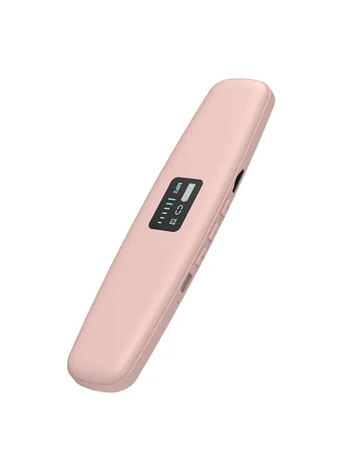 Smart Sleep Aid Under-Pillow Music Box, Bone Conduction Wireless Bluetooth-Compatible Speaker SMB-06 - Pink