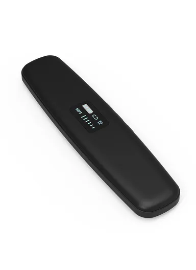 Smart Sleep Aid Under-Pillow Music Box, Bone Conduction Wireless Bluetooth-Compatible Speaker SMB-06, Black