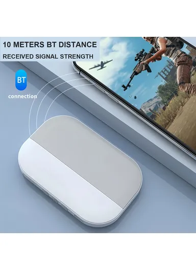 Bone Conduction Under-Pillow Speaker, Bluetooth-Compatible Sleep Aid Mini Music Box SMB-02 - Light Green