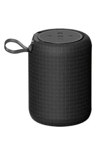 Fabric Mesh BT Speaker with Ambient Light Stereo Sound Multi-Connection Portable Speaker S56