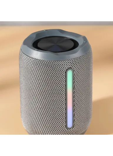 Portable Wireless Subwoofer Bluetooth-compatible Mini Speaker with Hanging Loop TG679 - Blue