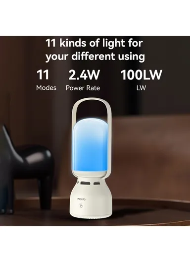 Outdoor Bluetooth-Compatible Speaker Portable Wireless Music Player with 11 Lighting Modes YSW26 