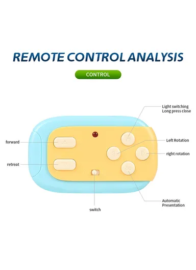 2.4G Remote Control Stunt Car Amphibious Vehicle with 7 Color LED Lights (CE / CPC / EN71 / ASTM / CPSIA Certified) JC014  - Transparent Green