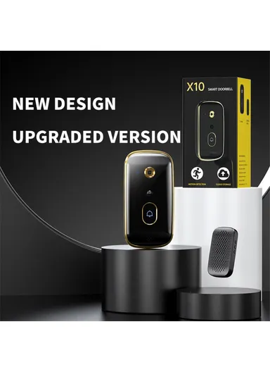 Motion Detection Wireless WiFi Doorbell Phone APP Voice Intercom Video Talk Smart Doorbell X10