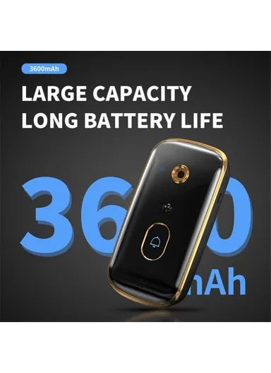 Motion Detection Wireless WiFi Doorbell Phone APP Voice Intercom Video Talk Smart Doorbell X10