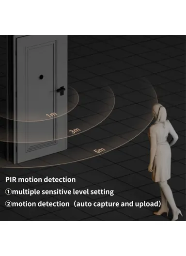 Motion Detection Wireless WiFi Doorbell Phone APP Voice Intercom Video Talk Smart Doorbell X10