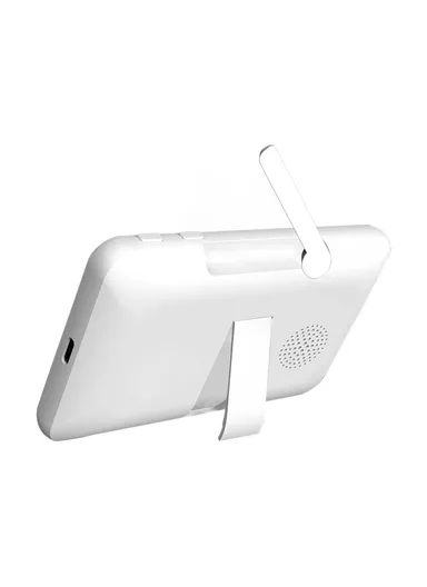 3.2-inch LCD Baby Monitor 2 Way Voice Built-in Lullabies Home Baby Security Camera D031 - Blue / EU Plug