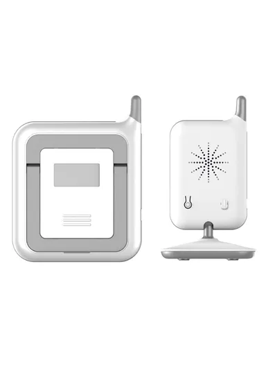 Baby Safety Monitor 3.2-inch Wireless Digital Monitor Two-way Intercom Room Temperature Detection - EU Plug VB607