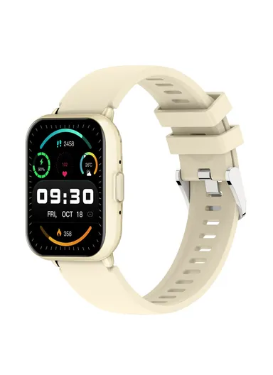 1.83 Inch Smart Watch Bluetooth-compatible Calling Heart Rate Sleep Monitor Multi Sports Tracker Z169 - Light Gold