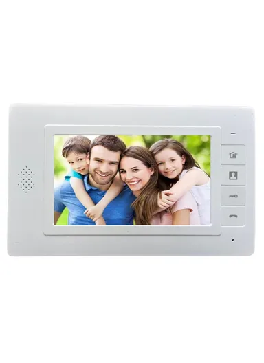 N1 7 Inches Doorbell Camera Video Intercom System for Villa Home Office Apartment - EU Plug