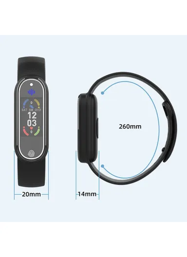 Mosquito Repellent Smart Watch, Blood Pressure Heart Rate Health Monitoring Sports Bracelet Q3 