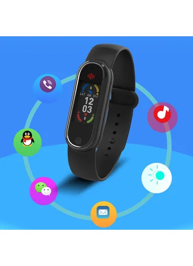 Mosquito Repellent Smart Watch, Blood Pressure Heart Rate Health Monitoring Sports Bracelet Q3 