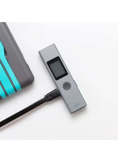 Laser Rangefinder LS-P 40m USB Flash Charging Laser Range Finder Measurement Rangefinder - Black