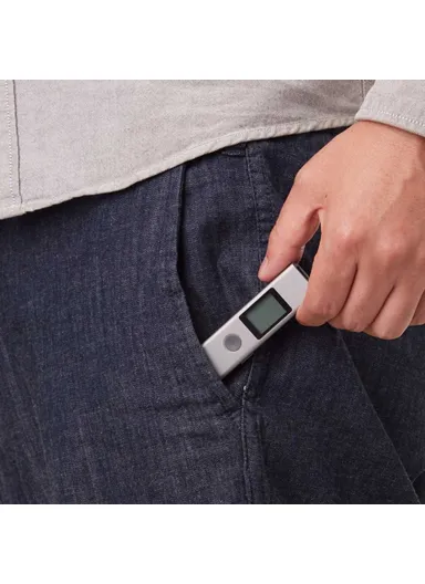 Laser Rangefinder LS-P 40m USB Flash Charging Laser Range Finder Measurement Rangefinder - Black